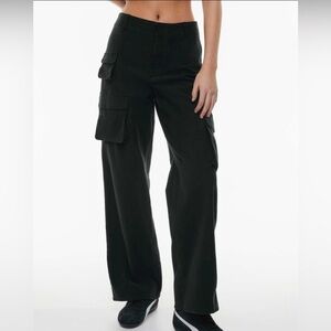 Tna picture black cargo pants